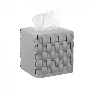 ADJ Салфетница, 12х12хH12 см., цвет: серый/черный ADJ Салфетница, 12х12хH12 см., цвет: серый/черный