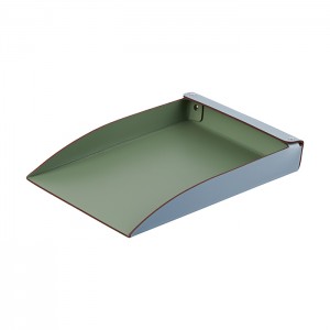 ADJ Лоток для бумаг, 32x23 см., цвет: небесный/эвкалипт ADJ Лоток для бумаг, 32x23 см., цвет: небесный/эвкалипт