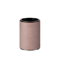 ADJ Стакан для зубных щеток, D7xH10 см., цвет:graphite/пепельная роза ADJ Стакан для зубных щеток, D7xH10 см., цвет:graphite/пепельная роза