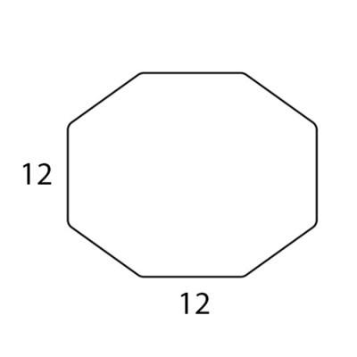 ADJ Шестиугольный костер, 12x12 см., цвет: капучино/шоколад