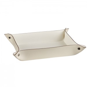 ADJ Мелочница, 20x14xH5 см., цвет: панна котта/белый ADJ Мелочница, 20x14xH5 см., цвет: панна котта/белый