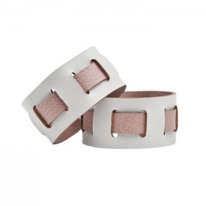 ADJ Кольцо для салфеток Bottega, D5 см., цвет: устричный/пепельная роза ADJ Кольцо для салфеток Bottega, D5 см., цвет: устричный/пепельная роза