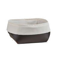 ADJ Корзина, 15x15xH7 см., цвет: шоколад/капучино ADJ Корзина, 15x15xH7 см., цвет: шоколад/капучино