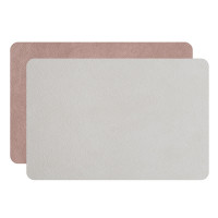 ADJ Прямоугольный плейсмат, 45x30 см., цвет: устричный/пепельная роза ADJ Прямоугольный плейсмат, 45x30 см., цвет: устричный/пепельная роза
