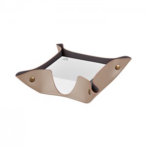 ADJ Подставка для бумажных блоков, 10x10xH4 см., цвет: капучино/шоколад ADJ Подставка для бумажных блоков, 10x10xH4 см., цвет: капучино/шоколад