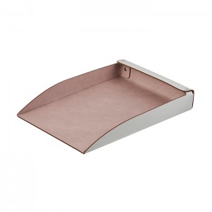 ADJ Лоток для бумаг, 32x23 см., цвет: устричный/пепельная роза ADJ Лоток для бумаг, 32x23 см., цвет: устричный/пепельная роза