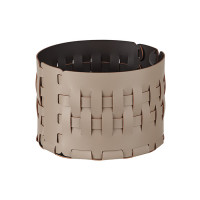 ADJ Корзина Bottega, D20xH12 см., цвет: капучино/шоколад ADJ Корзина Bottega, D20xH12 см., цвет: капучино/шоколад