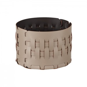 ADJ Корзина Bottega, D20xH12 см., цвет: капучино/шоколад ADJ Корзина Bottega, D20xH12 см., цвет: капучино/шоколад