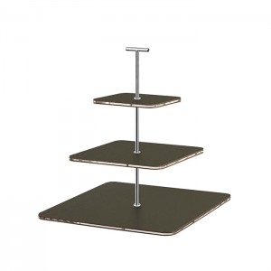 ADJ Сервировочная стойка 30x30xH35см., ручка Т, цвет: олива/фурнитура хром ADJ Сервировочная стойка 30x30xH35см., ручка Т, цвет: олива/фурнитура хром