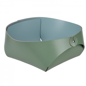 ADJ Корзинка Flora, 20x20xH9 см., цвет: эвкалипт/небесный ADJ Корзинка Flora, 20x20xH9 см., цвет: эвкалипт/небесный