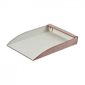 ADJ Лоток для бумаг, 32x23 см., цвет: пепельная роза/устричный ADJ Лоток для бумаг, 32x23 см., цвет: пепельная роза/устричный
