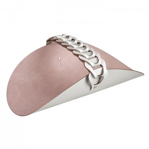 ADJ Открытая корзина для СПА Riviera, 48x28 см., цвет: устричный/пепельная роза ADJ Открытая корзина для СПА Riviera, 48x28 см., цвет: устричный/пепельная роза