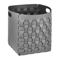 ADJ Корзинка Dubai, 35x35xH40 см., цвет: серый/черный ADJ Корзинка Dubai, 35x35xH40 см., цвет: серый/черный