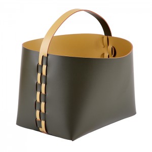 ADJ Корзина, 35x30xH26 см., цвет: оливковый/горчичный ADJ Корзина, 35x30xH26 см., цвет: оливковый/горчичный