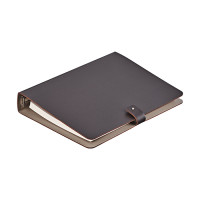 ADJ Блокнот А5, 16,5x25 см., цвет: шоколад/капучино ADJ Блокнот А5, 16,5x25 см., цвет: шоколад/капучино