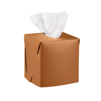 ADJ Салфетница Kleenex, 12x12xH12 см., цвет: коньяк/бордо ADJ Салфетница Kleenex, 12x12xH12 см., цвет: коньяк/бордо