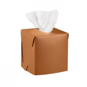 ADJ Салфетница Kleenex, 12x12xH12 см., цвет: коньяк/бордо ADJ Салфетница Kleenex, 12x12xH12 см., цвет: коньяк/бордо