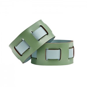 ADJ Кольцо для салфеток Bottega, D5 см., цвет: эвкалипт/небесный ADJ Кольцо для салфеток Bottega, D5 см., цвет: эвкалипт/небесный