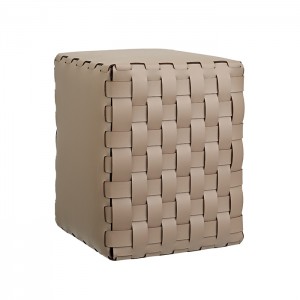 ADJ Пуф, 35x35xH40 см., цвет: капучино/шоколад ADJ Пуф, 35x35xH40 см., цвет: капучино/шоколад