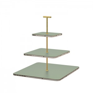 ADJ Сервировочная стойка 30x30xH35см., ручка Т, цвет: эвкалипт/фурнитура золото ADJ Сервировочная стойка 30x30xH35см., ручка Т, цвет: эвкалипт/фурнитура золото