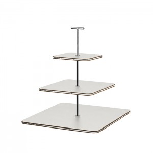 ADJ Сервировочная стойка 30x30xH35см., ручка Т, цвет: устричный/фурнитура хром ADJ Сервировочная стойка 30x30xH35см., ручка Т, цвет: устричный/фурнитура хром