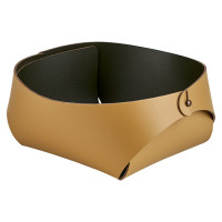 ADJ Корзинка Flora, 20x20xH9 см., цвет: горчичный/оливковый ADJ Корзинка Flora, 20x20xH9 см., цвет: горчичный/оливковый