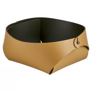 ADJ Корзинка Flora, 20x20xH9 см., цвет: горчичный/оливковый ADJ Корзинка Flora, 20x20xH9 см., цвет: горчичный/оливковый