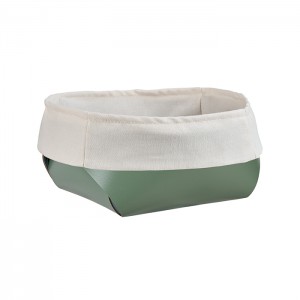 ADJ Корзина, 15x15xH7 см., цвет: эвкалипт/небесный ADJ Корзина, 15x15xH7 см., цвет: эвкалипт/небесный