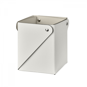 ADJ Стаканчик, 8x8xH10,5 см., цвет: белый/панна котта ADJ Стаканчик, 8x8xH10,5 см., цвет: белый/панна котта