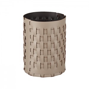 ADJ Корзина Bottega, D20xH25 см., цвет: капучино/шоколад ADJ Корзина Bottega, D20xH25 см., цвет: капучино/шоколад
