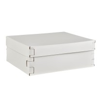 ADJ Коробка Snob, 36x30xH13,5 см., цвет: белый/панна котта ADJ Коробка Snob, 36x30xH13,5 см., цвет: белый/панна котта