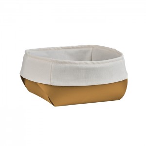 ADJ Корзина для хлеба, 15x15xH7 см., цвет: горчичный/оливковый ADJ Корзина для хлеба, 15x15xH7 см., цвет: горчичный/оливковый