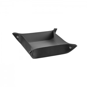 ADJ Мелочница, 14x14xH5 см., цвет: черный/серый ADJ Мелочница, 14x14xH5 см., цвет: черный/серый