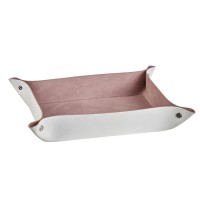 ADJ Мелочница, 20x14xH5 см., цвет: устричный/пепельная роза