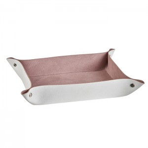 ADJ Мелочница, 20x14xH5 см., цвет: устричный/пепельная роза ADJ Мелочница, 20x14xH5 см., цвет: устричный/пепельная роза