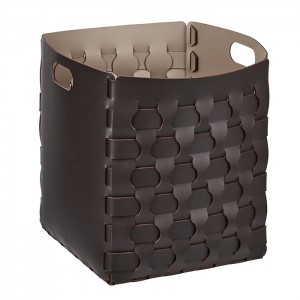 ADJ Корзинка Dubai, 35x35xH40 см., цвет: шоколад/капучино ADJ Корзинка Dubai, 35x35xH40 см., цвет: шоколад/капучино