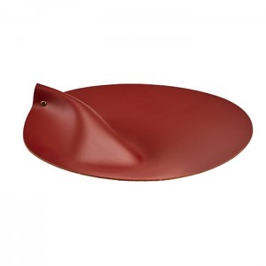 ADJ Крышка для корзины для белья, D40 см., цвет: бордо/коньяк ADJ Крышка для корзины для белья, D40 см., цвет: бордо/коньяк