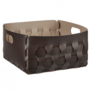 ADJ Корзинка Dubai, 35x35xH20 см., цвет: шоколад/капучино ADJ Корзинка Dubai, 35x35xH20 см., цвет: шоколад/капучино