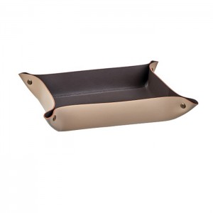 ADJ Мелочница, 20x14xH5 см., цвет: капучино/шоколад ADJ Мелочница, 20x14xH5 см., цвет: капучино/шоколад