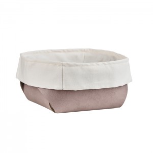 ADJ Корзина, 15x15xH7 см., цвет: пепельная роза/устричный ADJ Корзина, 15x15xH7 см., цвет: пепельная роза/устричный