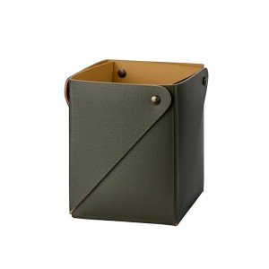 ADJ Коробочка MIU 7x7xH8 см., цвет: оливковый/горчичный ADJ Коробочка MIU 7x7xH8 см., цвет: оливковый/горчичный