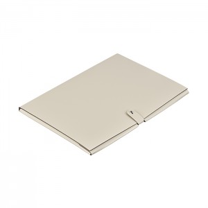 ADJ Папка для бумаг А4, 23x31 см., цвет: панна котта/белый ADJ Папка для бумаг А4, 23x31 см., цвет: панна котта/белый