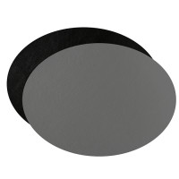 ADJ Овальный плейсмат, 47,5x35 см., цвет: черный/серый ADJ Овальный плейсмат, 47,5x35 см., цвет: черный/серый