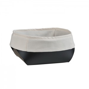 ADJ Корзина, 15x15xH7 см., цвет: черный/серый ADJ Корзина, 15x15xH7 см., цвет: черный/серый