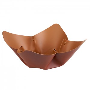 ADJ Фруктовница, D45 см., цвет: бордо/коньяк ADJ Фруктовница, D45 см., цвет: бордо/коньяк