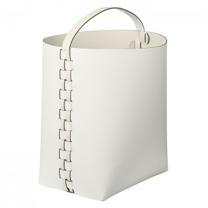 ADJ Корзина, 35x30xH45 см., цвет: белый/панна котта ADJ Корзина, 35x30xH45 см., цвет: белый/панна котта