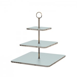 ADJ Сервировочная стойка 30x30xH35см., ручка круглая, цвет: небесный голубой/фурнитура бронза ADJ Сервировочная стойка 30x30xH35см., ручка круглая, цвет: небесный голубой/фурнитура бронза