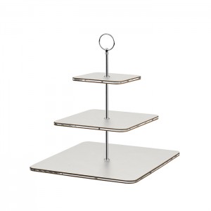 ADJ Сервировочная стойка 30x30xH35см., ручка круглая, цвет: устричный/фурнитура хром ADJ Сервировочная стойка 30x30xH35см., ручка круглая, цвет: устричный/фурнитура хром