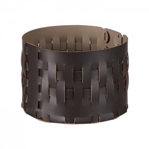 ADJ Корзина Bottega, D20xH12 см., цвет: шоколад/капучино ADJ Корзина Bottega, D20xH12 см., цвет: шоколад/капучино