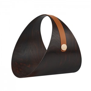 ADJ Дровница Ben, D36 см., цвет: коньяк/бордо ADJ Дровница Ben, D36 см., цвет: коньяк/бордо